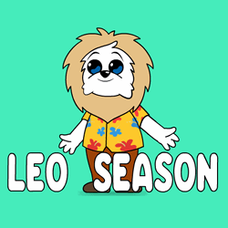 Leo Season Astrology Lion GIF