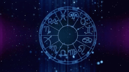 Leo Season Zodiac Symbols GIF