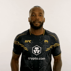 Leon Edwards Fist Close Salute GIF