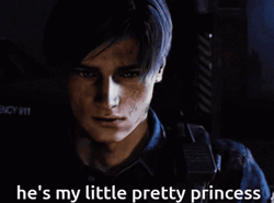 Leon Kennedy He's My Little Pretty Princess GIF