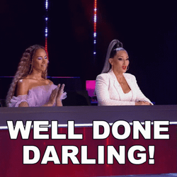 Leona Lewis And Michelle Visage Well Done Congratulations GIF