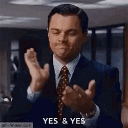 Leonardo DiCaprio Clapping Yes Yes GIF