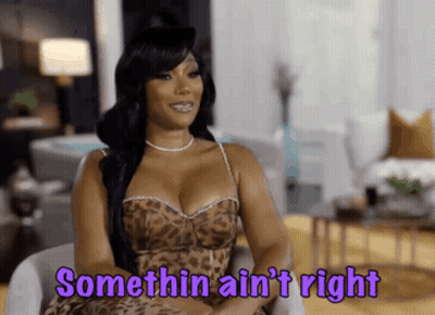 Leopard Print Dress Woman Says Somethin Ain't Right GIF