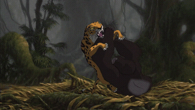 Leopard With Mouth Open GIF