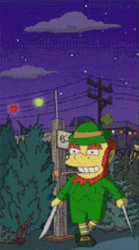Leprechaun At Night GIF