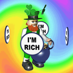 Leprechaun I'm Rich GIF