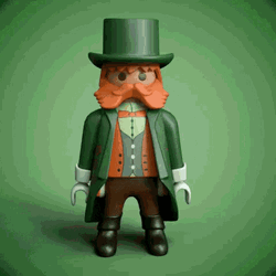 Leprechaun Lego Dance GIF