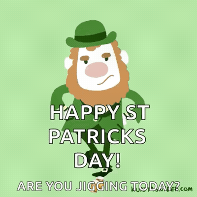 Leprechaun St Patrick's Day Are You Jigging Today GIF