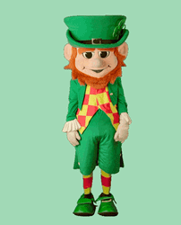 Leprechaun Warming Up To Catch Some Luck GIF