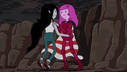 Lesbian Kiss Adventure Time GIF