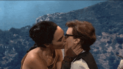 Lesbian Kiss Gal Gadot SNL GIF
