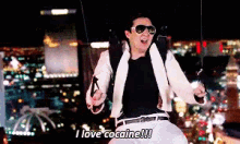 Leslie Chow I Love Cocaine GIF