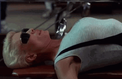 Leslie Easterbrook Police Academy Scene GIF
