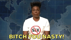 Leslie Jones Bitch You Nasty Girl GIF