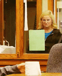 Leslie Knope Mad GIF