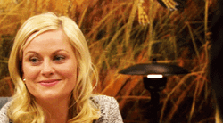 Leslie Knope Shout GIF