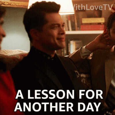 Lesson For Another Day Being Taught GIF