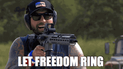 Let Freedom Ring Firing Guns Selection GIF