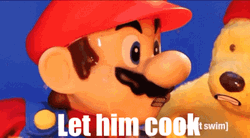 Let Him Cook Super Mario GIF