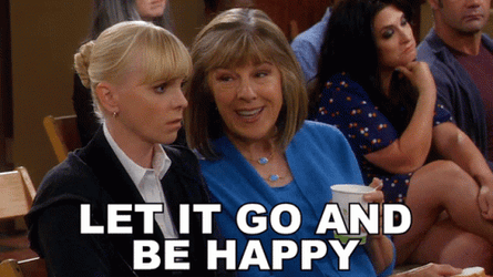 Let It Go And Be Happy GIF