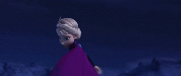 Let It Go Frozen Anna GIF