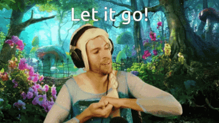 Let It Go Guy Elsa GIF