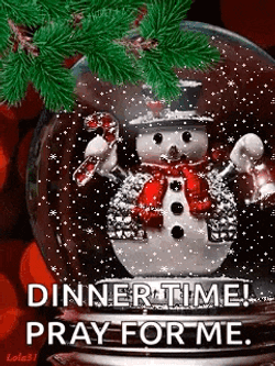 Let It Snow Snowman GIF