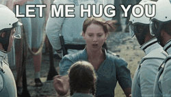 Let Me Hug You Hunger Games Meme GIF