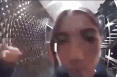 Let Me In Meme Charli D'Amelio Knocking GIF