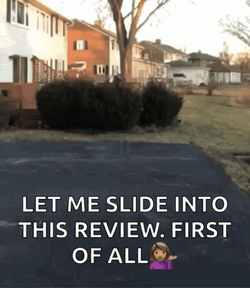 Let Me Slide Into This Review GIF