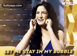 Let Me Stay In My Bubble Now  GIF