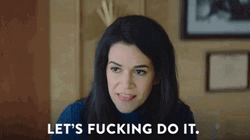 Let's Do This Abbi Jacobson GIF