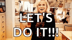 Let's Do This Amy Poehler GIF