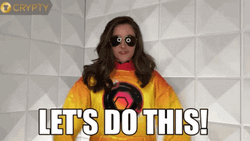 Let's Do This Crypty Girl GIF