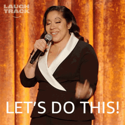 Let's Do This Gina Brillon GIF