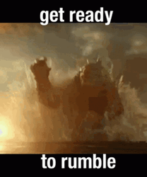 Let's Get Ready To Rumble Kong And Godzilla GIF