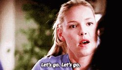 Let's Go Izzie Stevens GIF