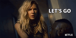 Let's Go Katherine Winnick GIF