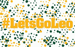 Let's Go Leo Hashtag GIF