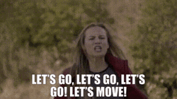 Let's Go Maya Bishop GIF