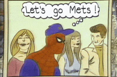 Let's Go Mets Speech Bubble GIF