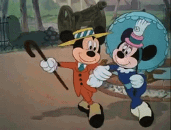 Let's Go Mickey Minnie Mouse Together GIF