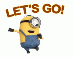 Let's Go Minion Playing Soccer GIF