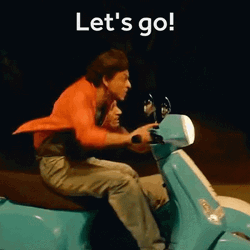 Let's Go Motorcycle GIF