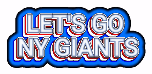 Let's Go NY Giants Daniel Jones GIF