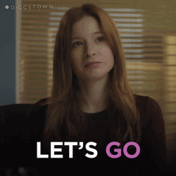 Let's Go Stacy Farber Diggstown GIF
