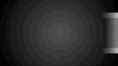 Let's In White On Black GIF