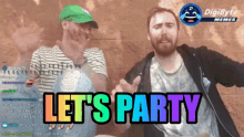 Let's Party Asmongold And Rich Campbell GIF