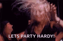 Let's Party Hardy Girls Lively Dancing GIF