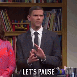 Let's Pause Mikey Day SNL GIF